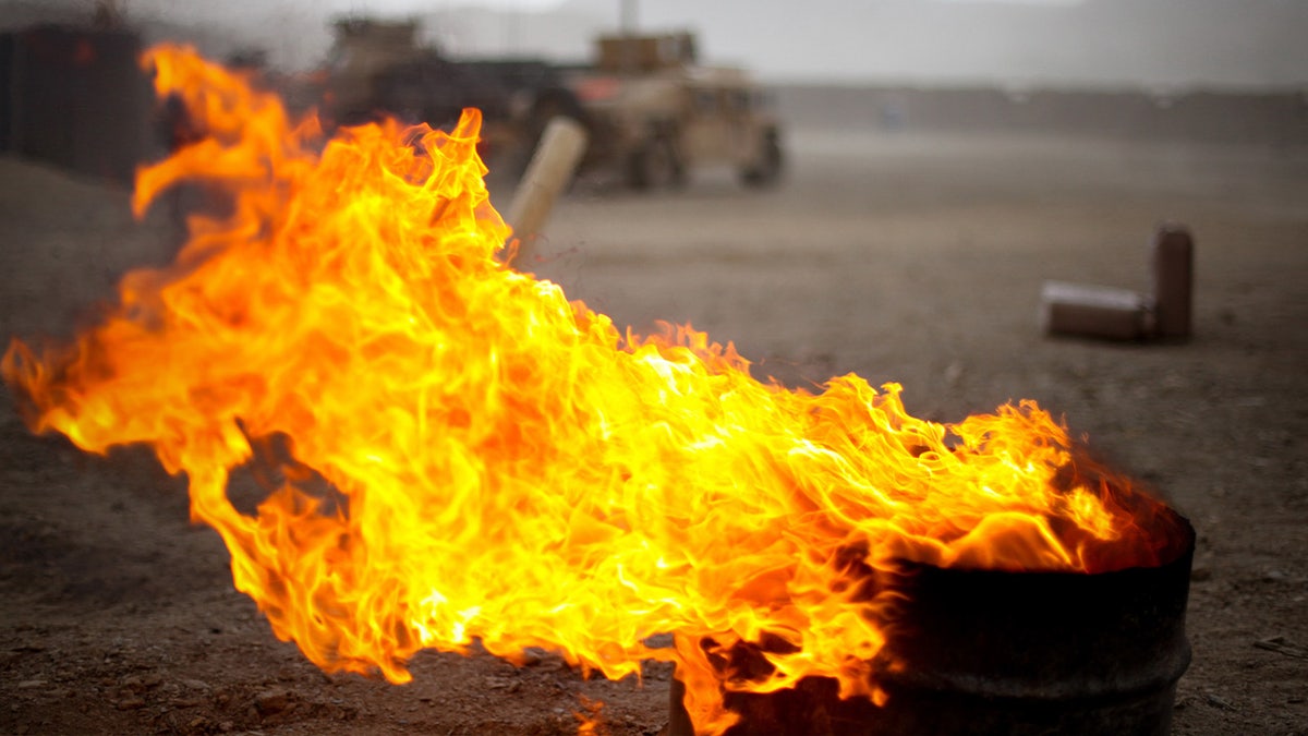 Burn Pit flames
