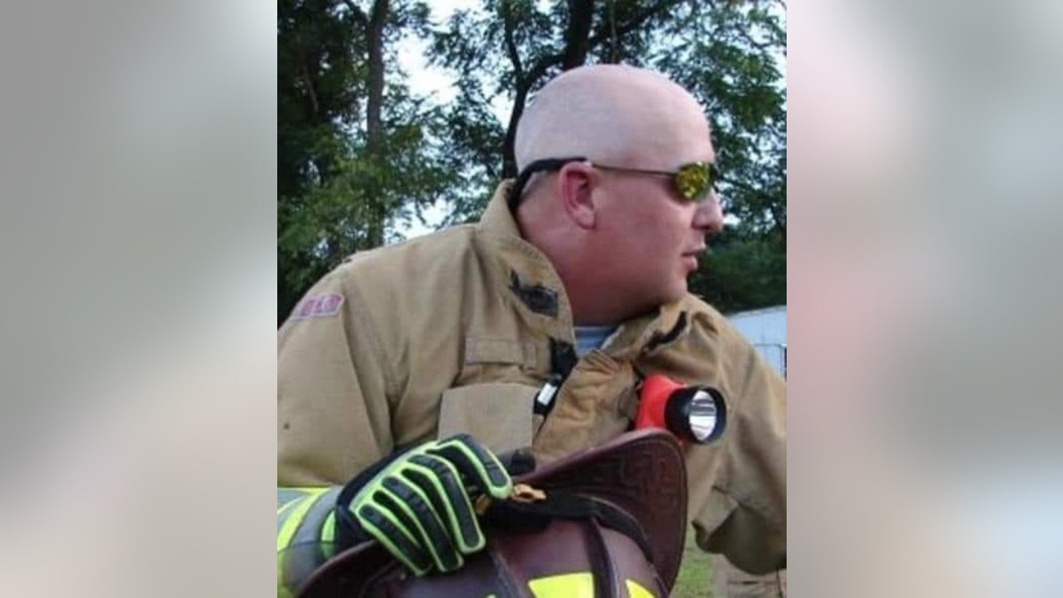 Firefighter Tony Garrison