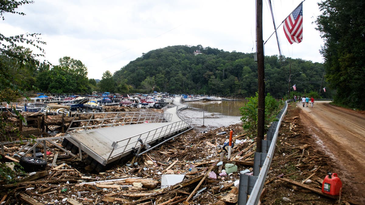 NC Helene debris