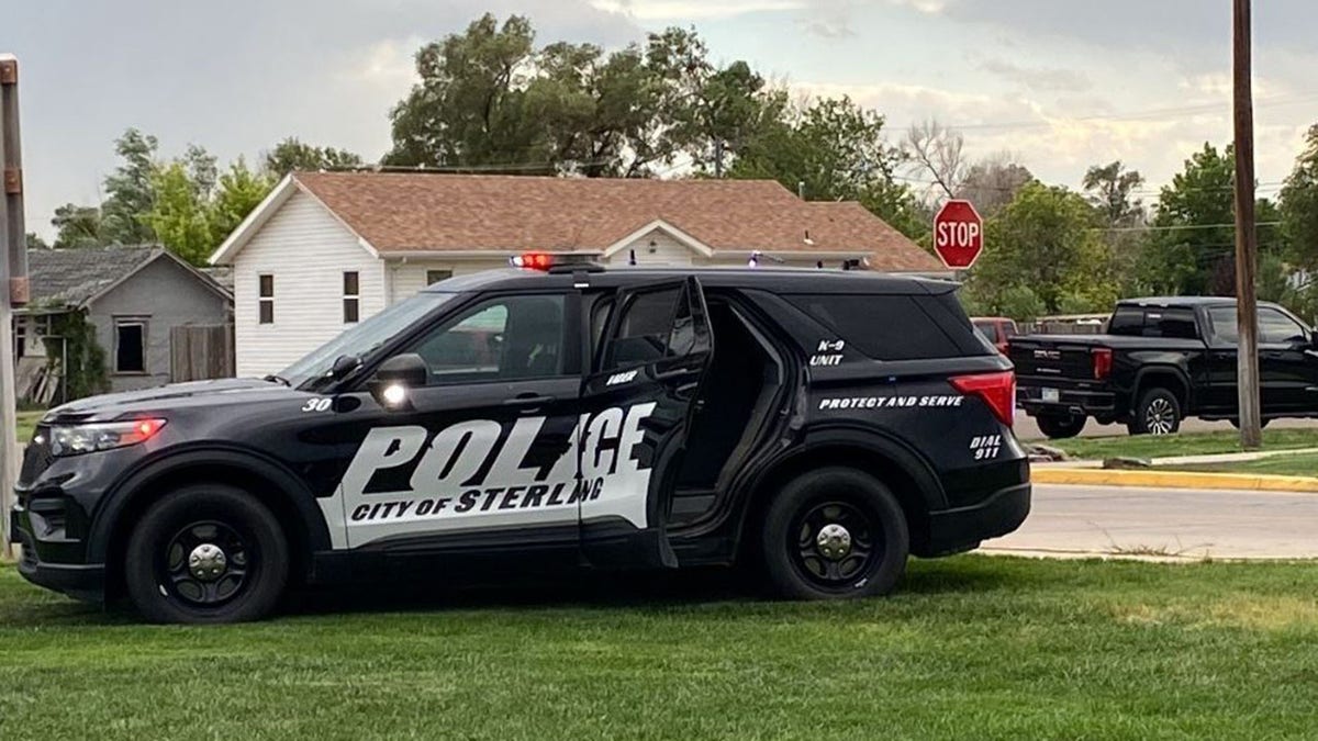 A Sterling Police vehicle