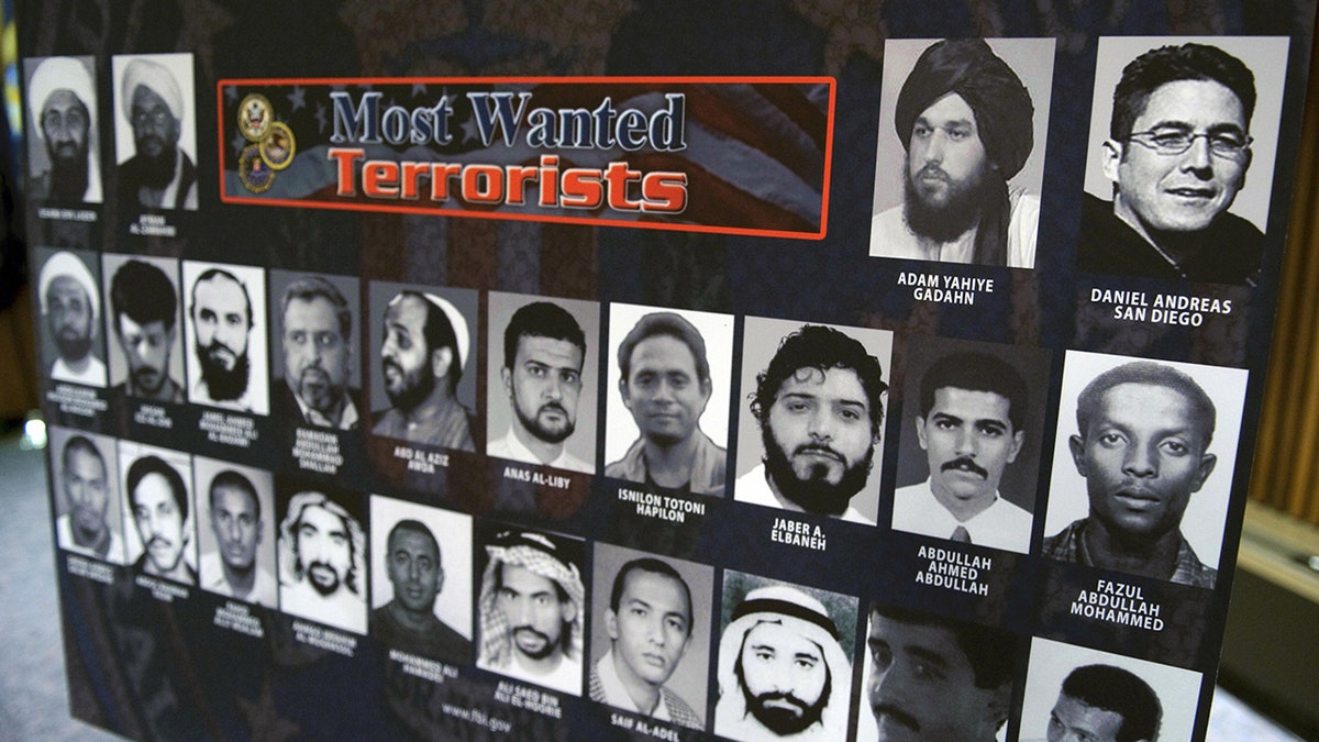 FBI Most Wanted Terrorists poster