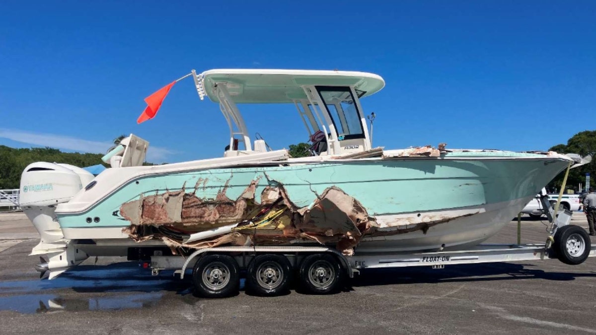 George Pino's boat