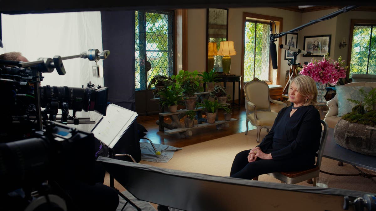 martha stewart filming documentary