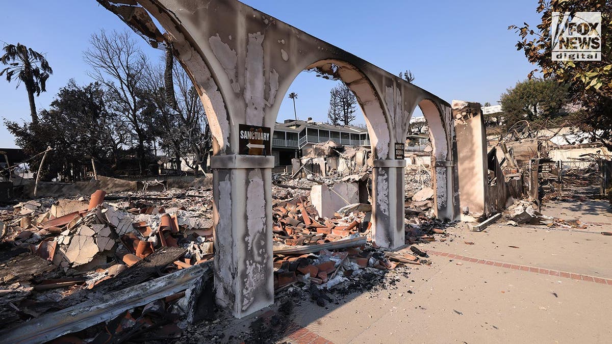 Aftermath of the Los Angeles wildfires