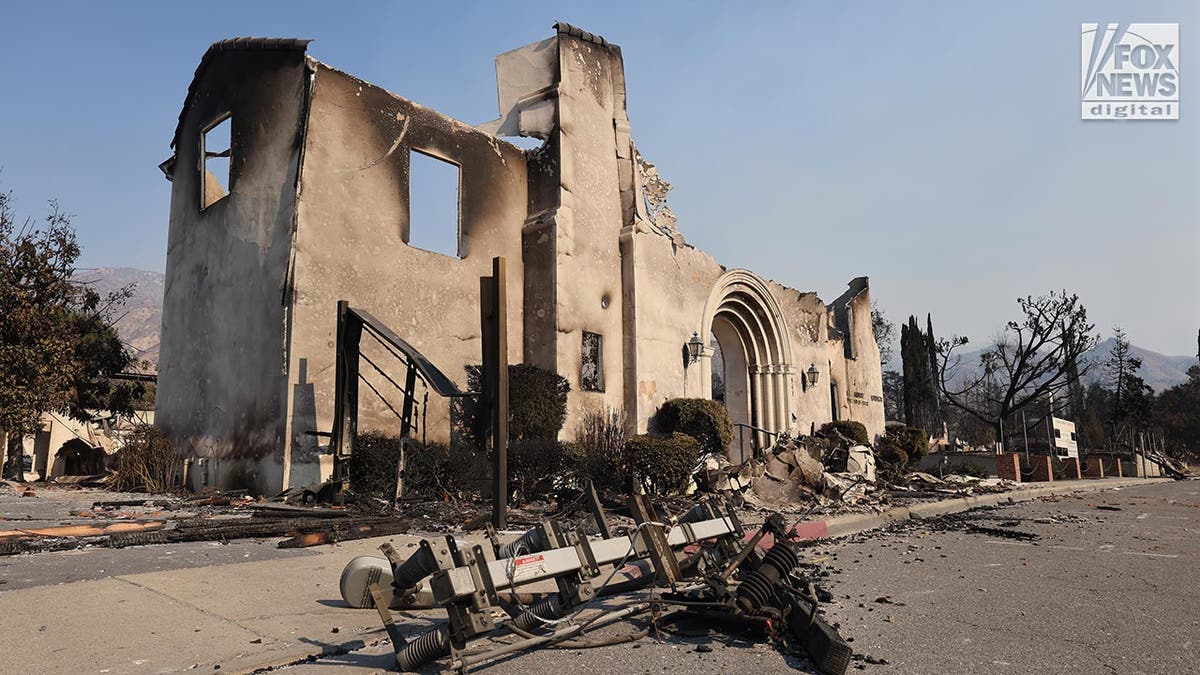 Aftermath of the Los Angeles wildfires