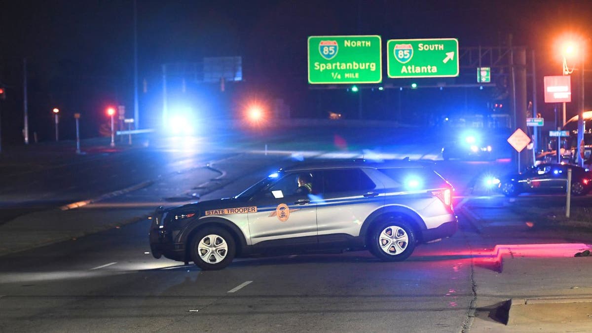 Spartanburg exit in South Carolina