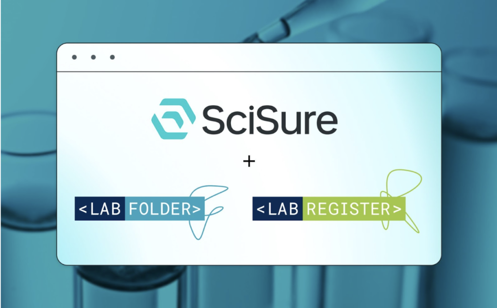 SciSure strengthens global science offering with Labfolder and Labregister acquisition SciSure strengthens global science offering with Labfolder and Labregister acquisition