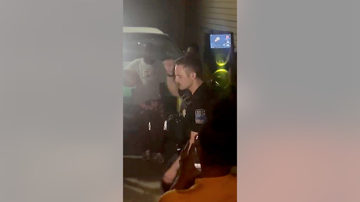 Officer Greene TPD dances while issuing citation