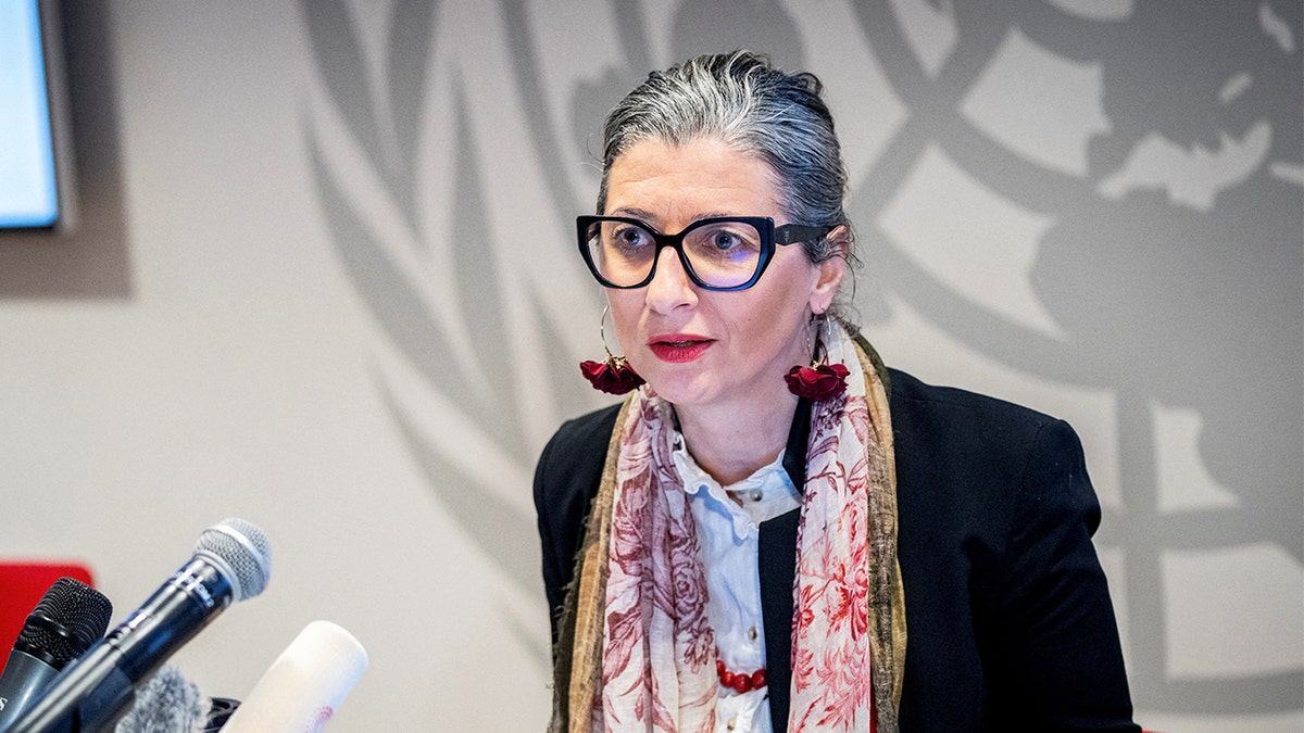 UN Special Rapporteur for the Occupied Palestinian Territories Francesca Albanese