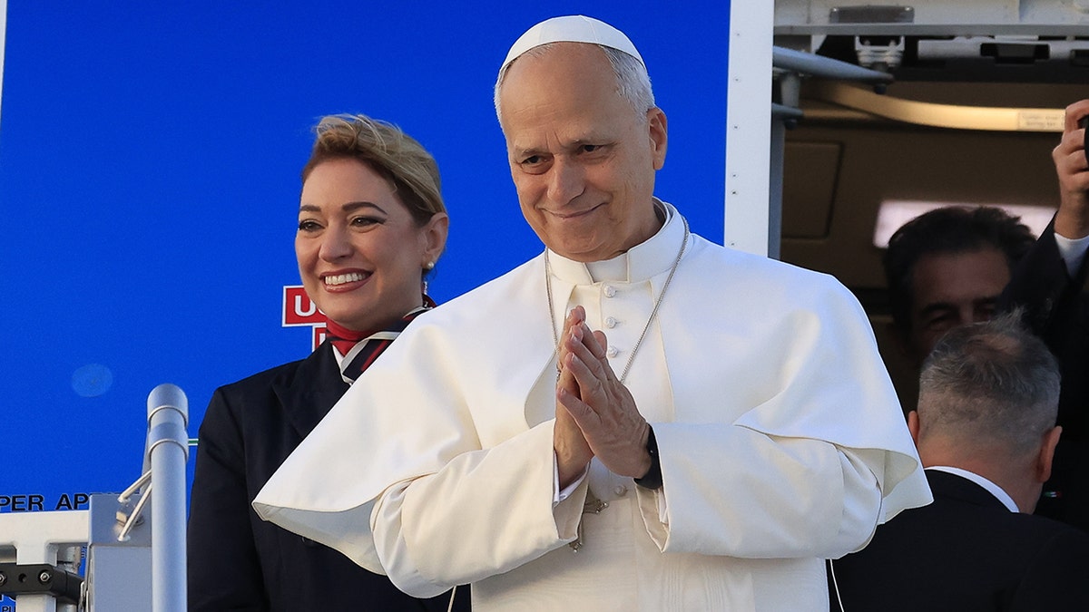 Pope Leo begins trip to Turkey.
