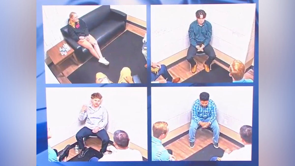 Videos obtained by FOX 35 Orlando showed interviews with the four city employees arrested in connection with the incident.