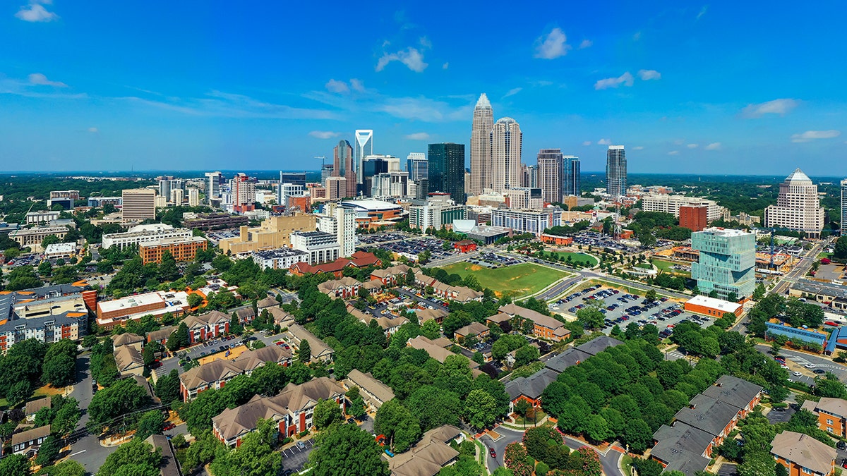 A scenic view of Charlotte, North Carolina