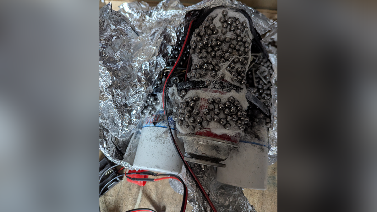 Explosives discovered by FBI