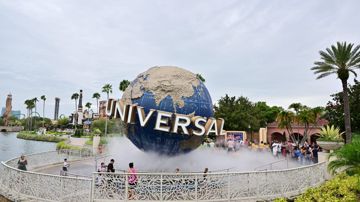 Outside of Universal Studios Florida
