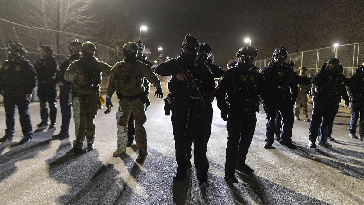 Protest continue outside ICE facility in Minneapolis.