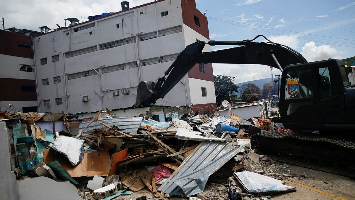 Venezuelan authorities after seizing the Tocoron prison system