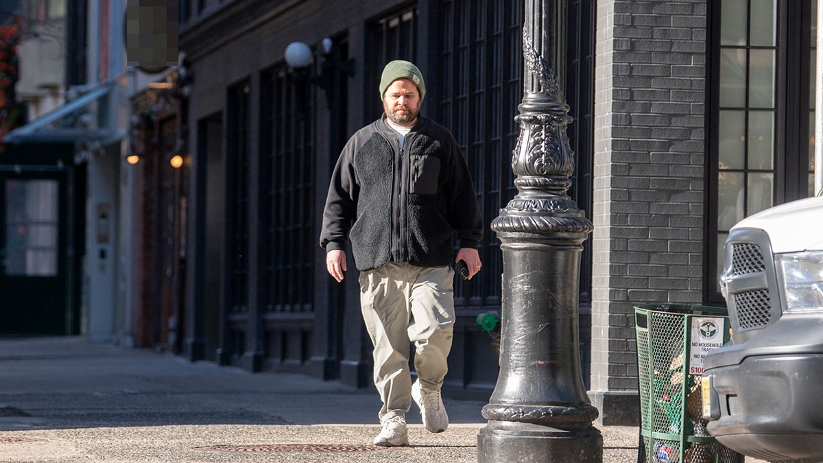 Ellen Goldberg's ex-fiance, Sam Golberg walks freely in Manhattan