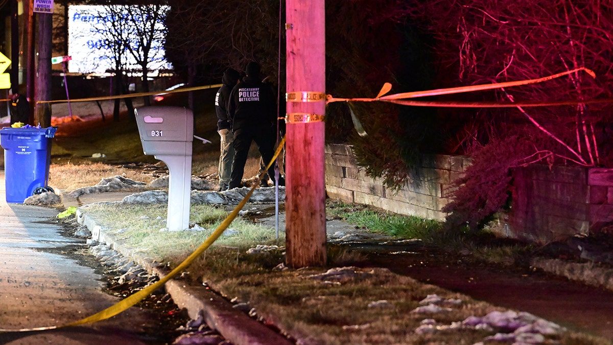 Mailbox, authorities, and police tape