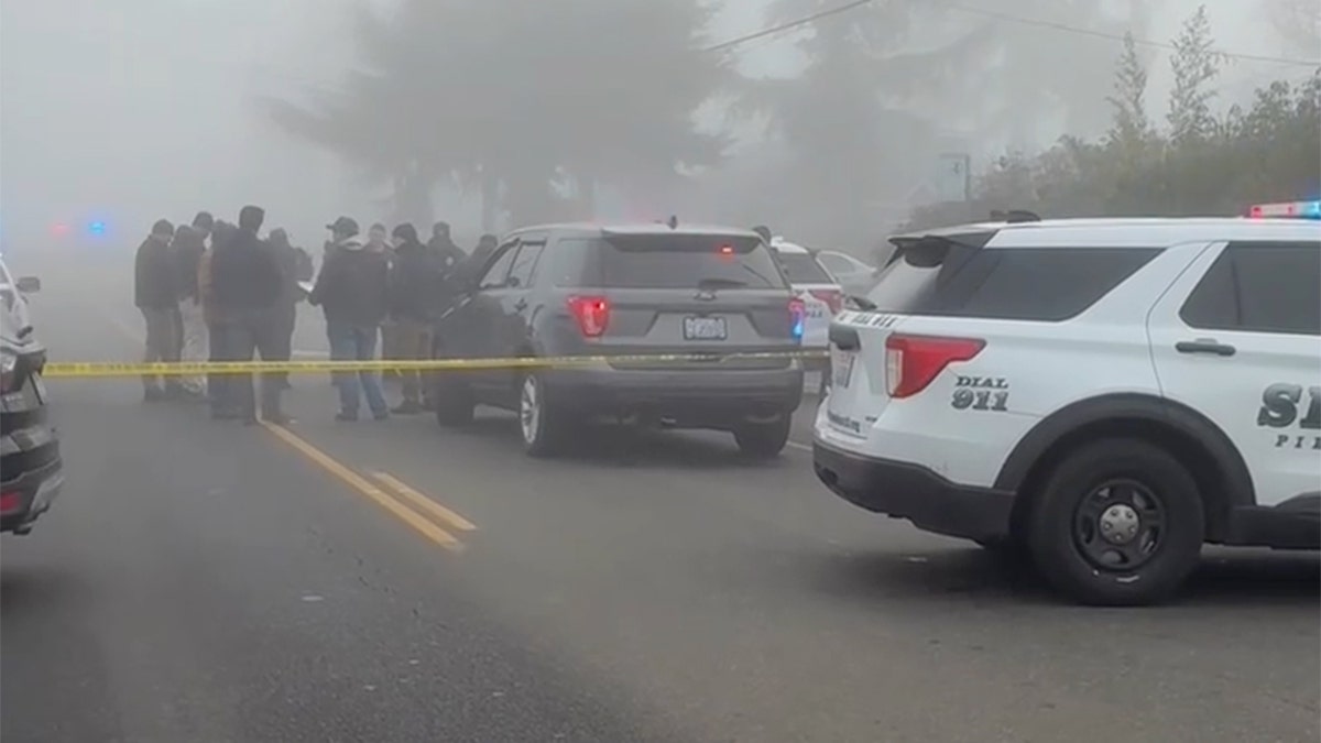Washington police responding to a deputy-involved shooting