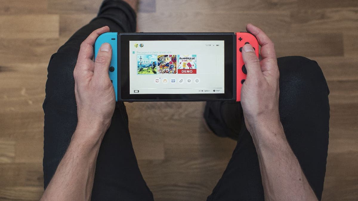 Nintendo Switch screen
