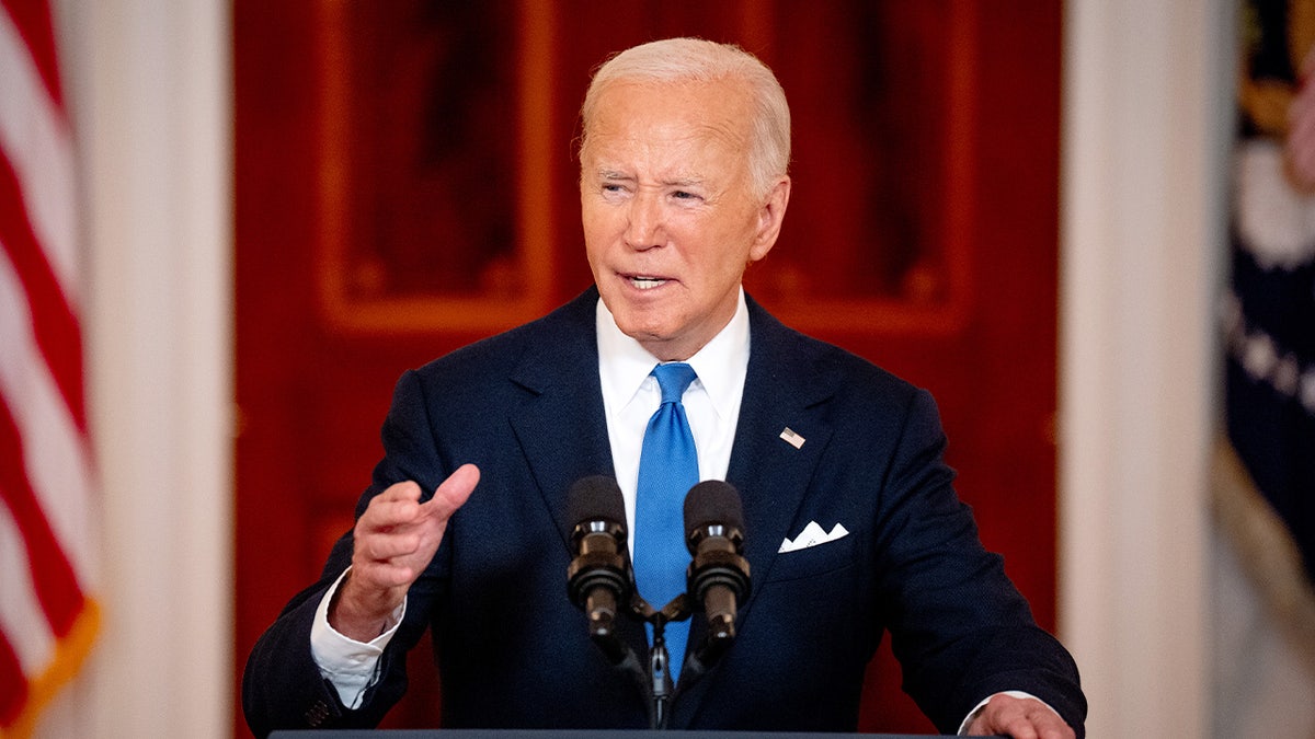 Joe Biden at podium