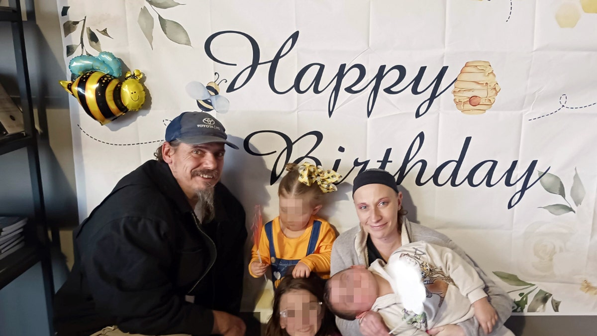 William Palmer and his children