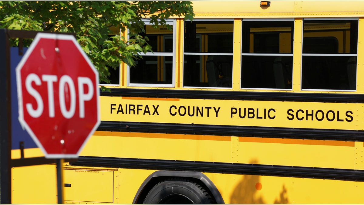 Fairfax County Virginia school bus