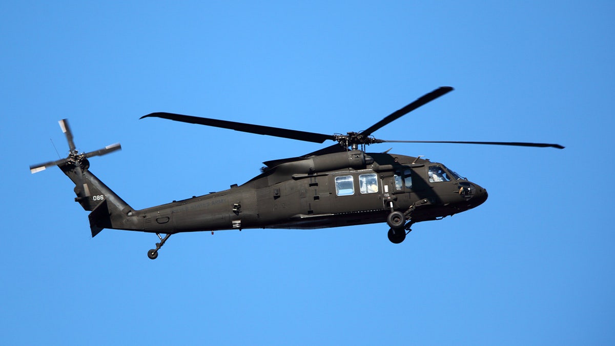 US Army UH-60 Blackhawk helicopter