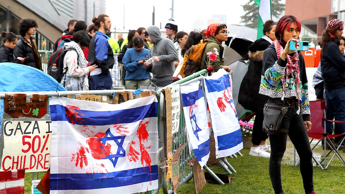 MIT anti-Israel protest