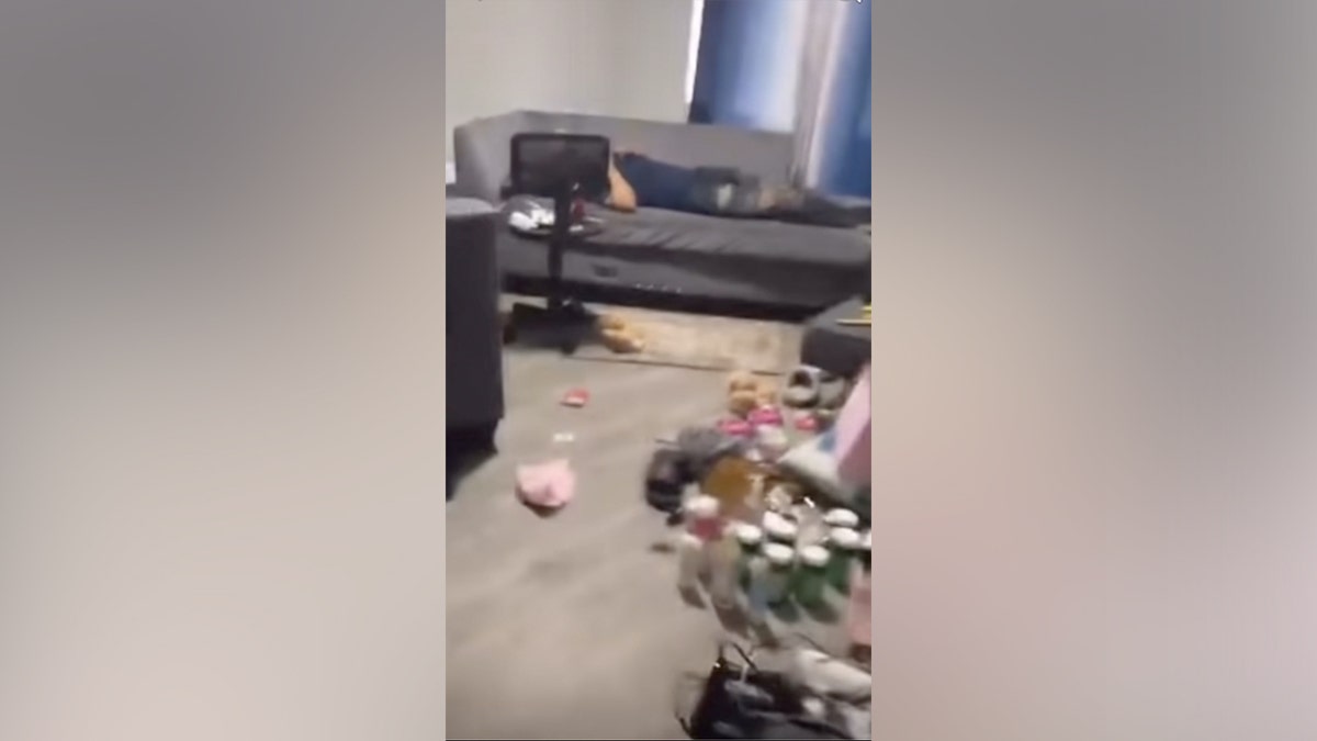 Alleged squatters in a Chicago apartment