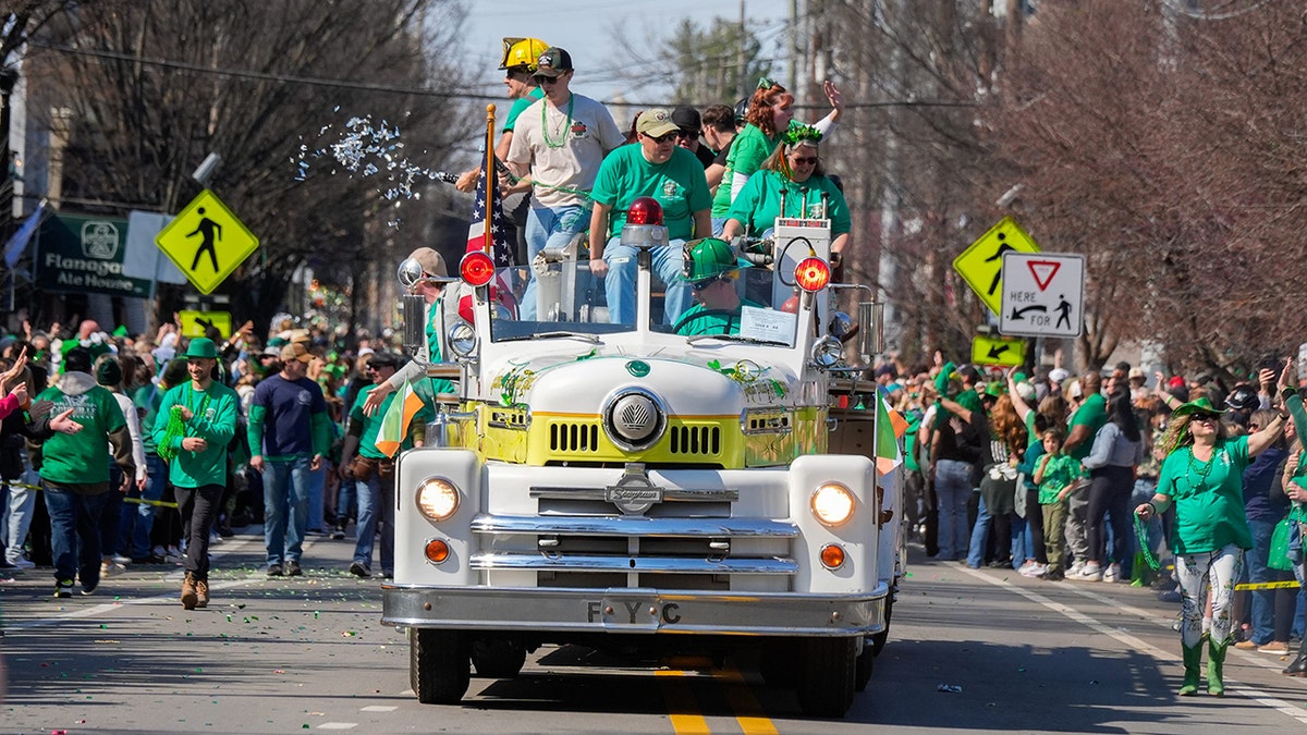 St. Patrick’s Day Parade in Louisville, Kentucky