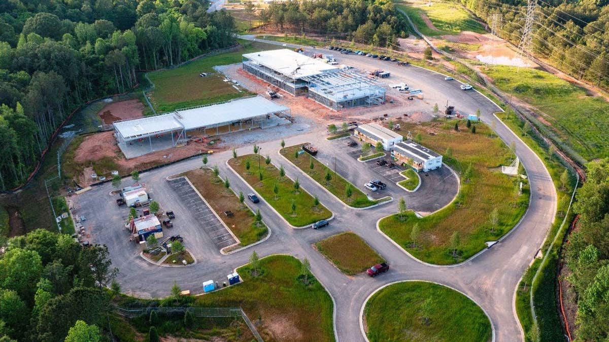 Aerial view of Atlanta Public Safety Training Center