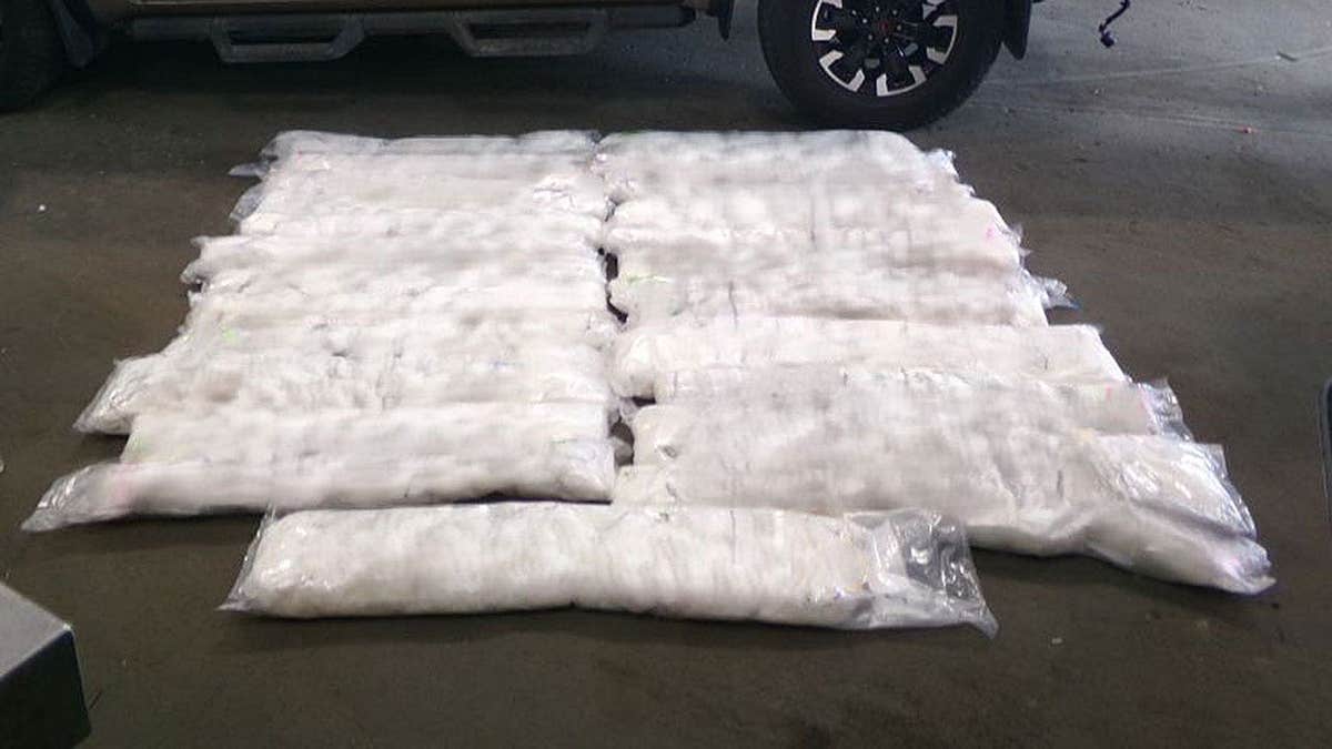 Drugs discovered inside a Nissan Frontier