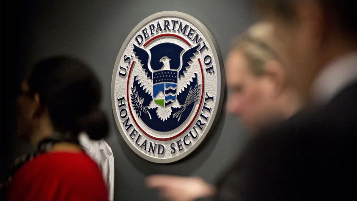 The Department of Homeland Security logo.