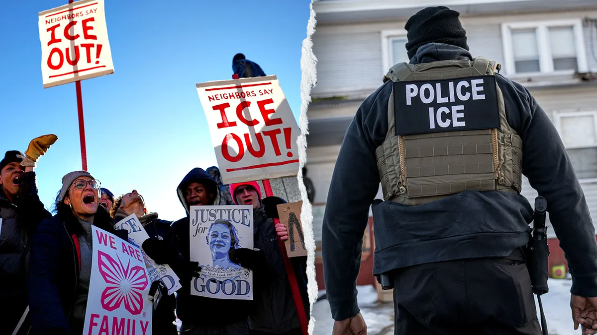 Protesters gather in front of Minnesota State Capitol in St. Paul