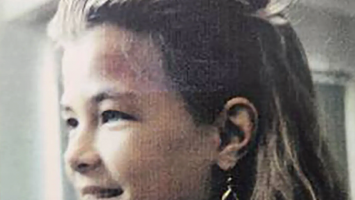 Undated childhood photo of Christina