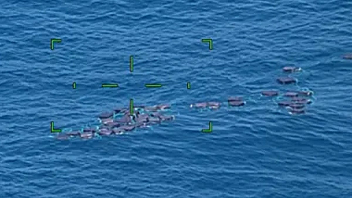 contraband floating in Eastern Pacific