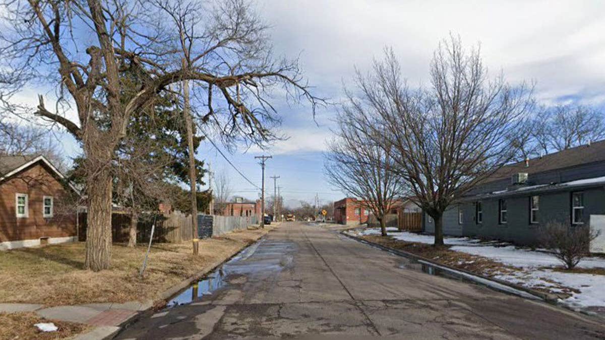 Street view of South Sante Fe Street in Wichita, Kansas