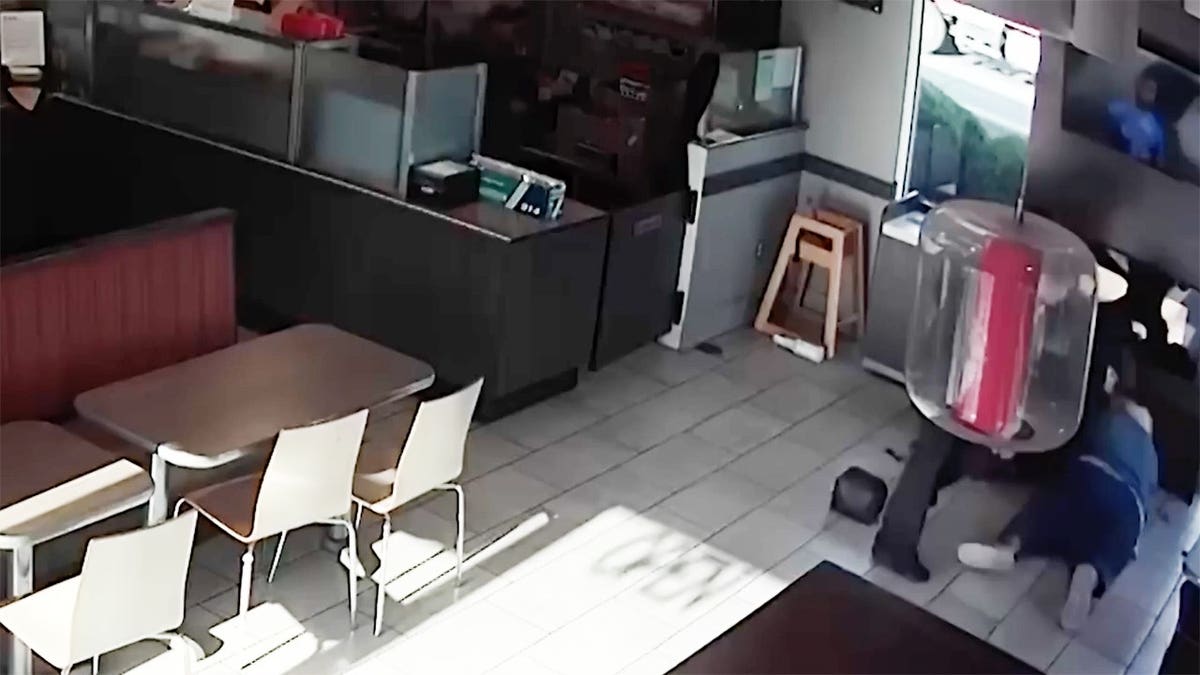 Anita Grayson engaged in a physical altercation with a Tim Hortons employee.