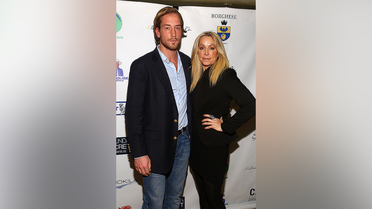 Thomas Gilbert Jr. poses with Anna Rothschild at a New York City event in 2014