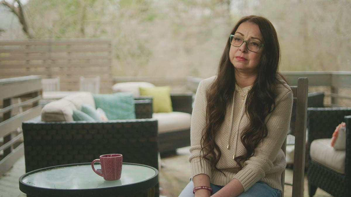 Tiffany Valdez speaking during an interview.