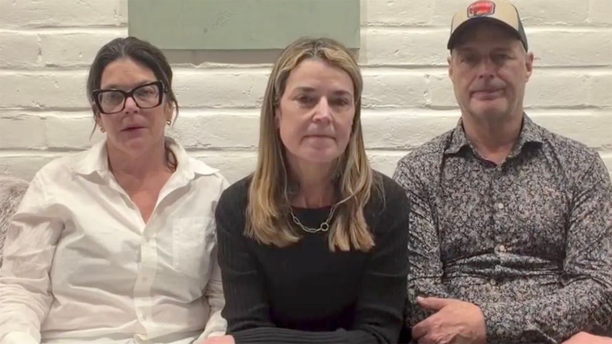 Savannah Guthrie (C) and her siblings Annie (L) and Cameron made an emotional plea on Instagram asking anyone with information about their mother Nancy Guthrie's disappearance to come forward on Feb. 4, 2026.