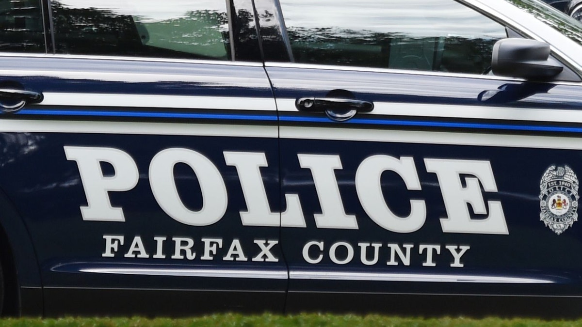 Fairfax County police vehicle.