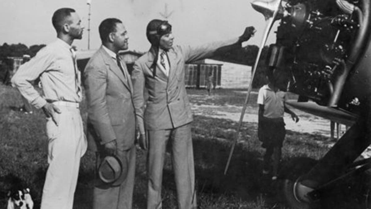MTAW Tuskegee plane motor from Tuskegee 2-23