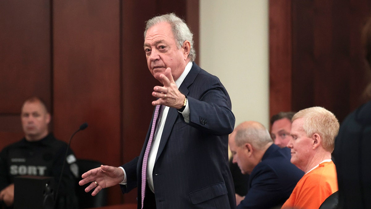Alex Murdaugh's lawyer, Dick Harpootlian in court in Lexington, South Carolina