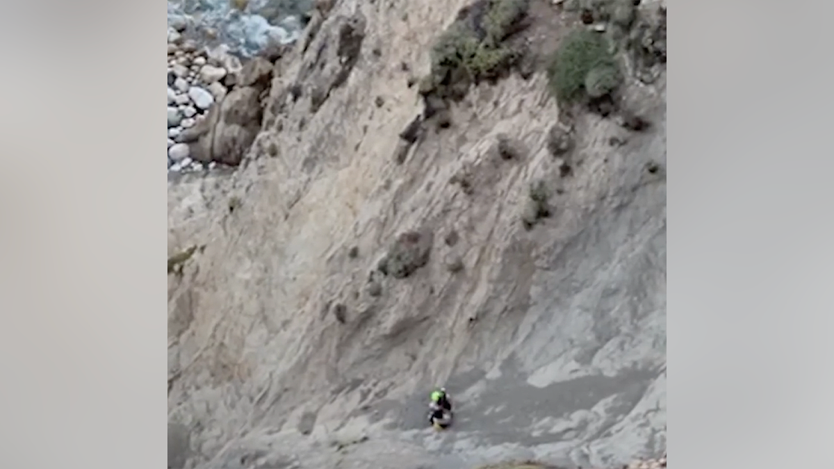 CHP rescuer reaches Big Sur climber