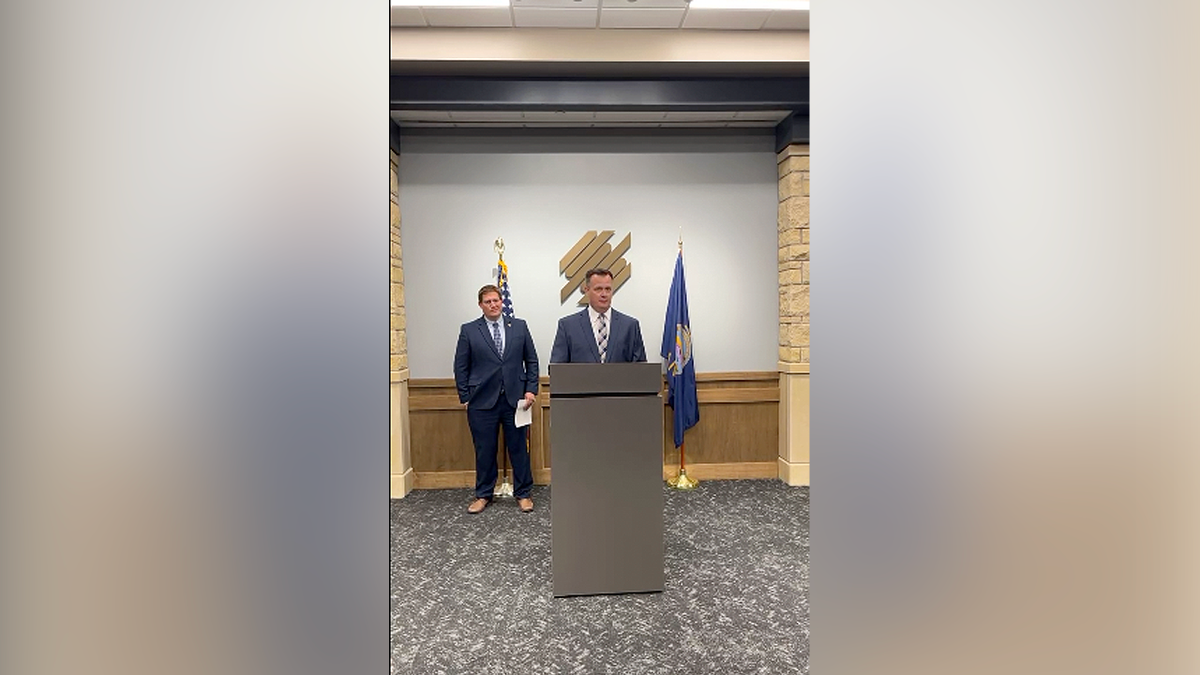 Kansas authorities address the investigation into the deaths of a woman and four children inside a Winfield home