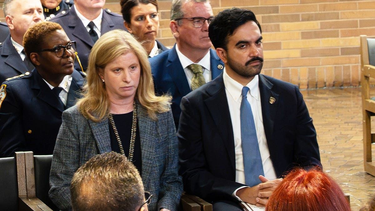 New York City Mayor Zohran Mamdani and Police Commissioner Jessica Tisch announce a new memorial honoring victims of 9/11 inside 1 Police Plaza, New York, NY on Wednesday, September 9, 2026.