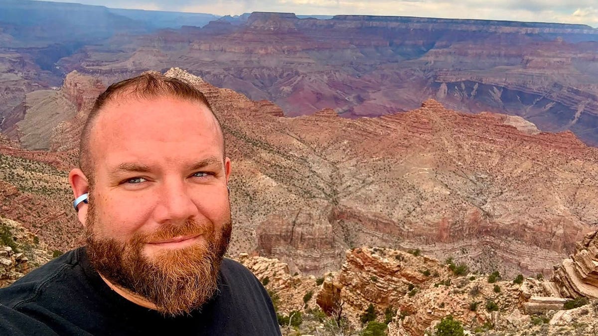 Brent Rosenkranz stands outdoors at Grand Canyon National Park in Arizona.