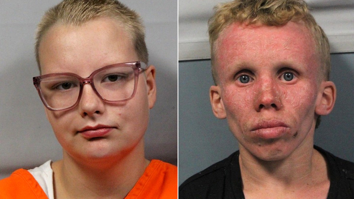 mugshots of man and woman